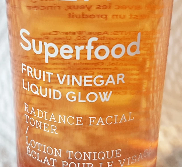 ELEMIS SUPERFOOD FRUIT Vinegar Liquid Glow Radiance Facial Toner 50ml NEW £13.99 PicClick UK