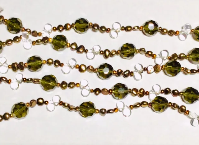 A Large 130cm Mixed Sting of Pearls and Glass Beads For Jewellery Making - New