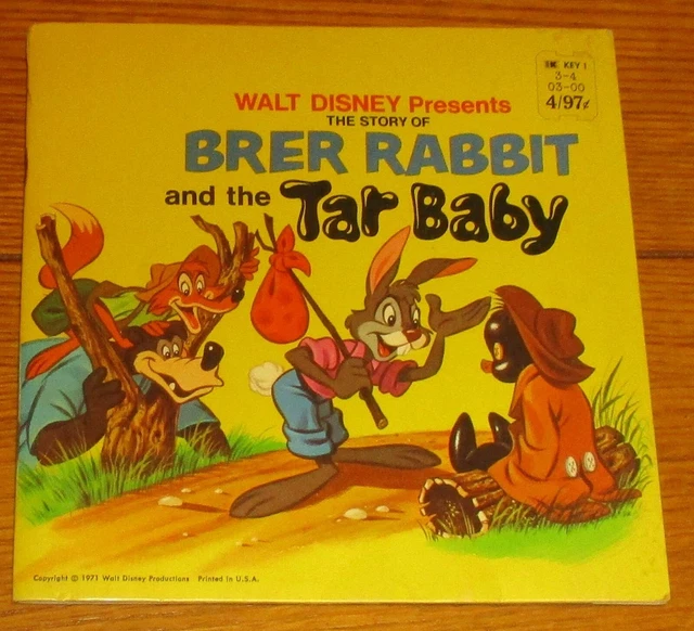 WALT DISNEY PRESENTS The Story of Brer Rabbit and the Tar Baby 1971 ...