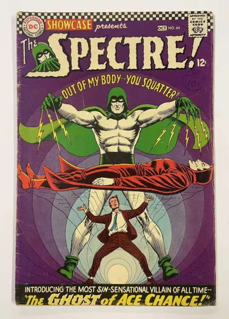 Showcase #64. October 1966. Dc. Vg/Fn. The Spectre! Gardner Fox! Murphy Anderson