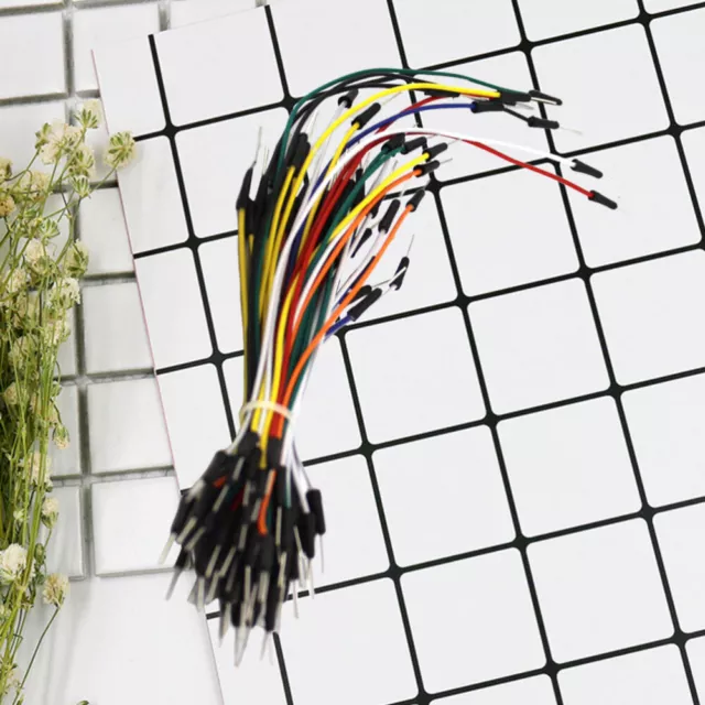 65 Pcs Breadboard Jump Wires Electronic DIY Jump Wires Connection Wire