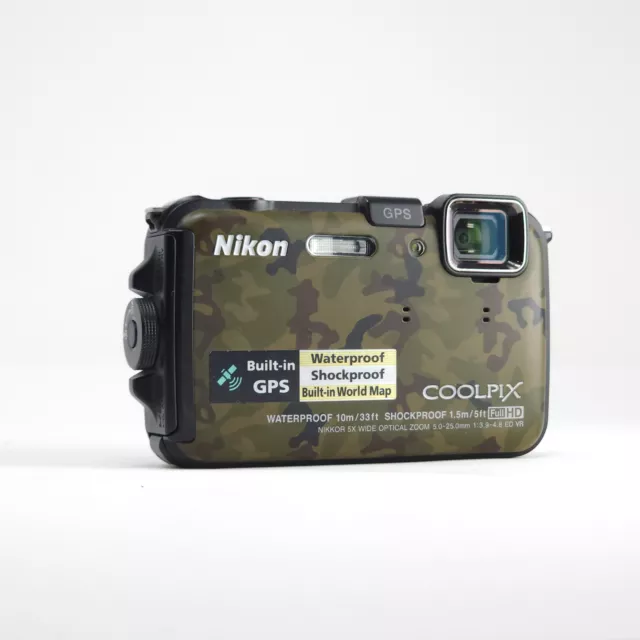 Nikon Coolpix AW100 | 16.0MP WTR/SHOCKPROOF Digital Camera