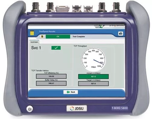Viavi T-Berd 5800 MTS5800V2 5811P plus E4146 Quad OTDR module