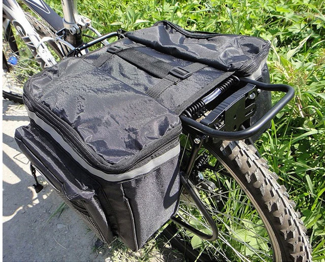 Saddle bag bicycle back seat pack large capacity package rainproof brand new