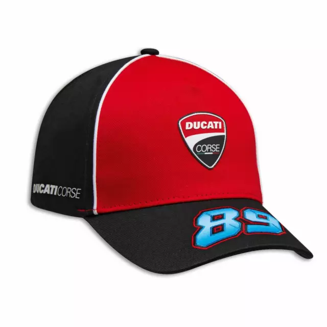 DUCATI Corse MotoGP JORGE MARTIN Dual #89 Pramac Kappe Cap Mütze Neu 2024