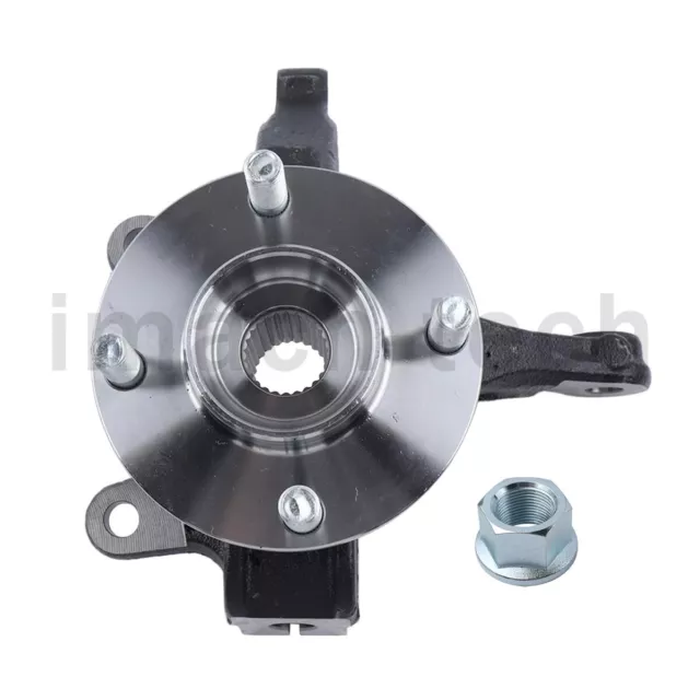 Front Left Wheel Hub Bearing Steering Knuckle For 2013-2019 Nissan Versa 2