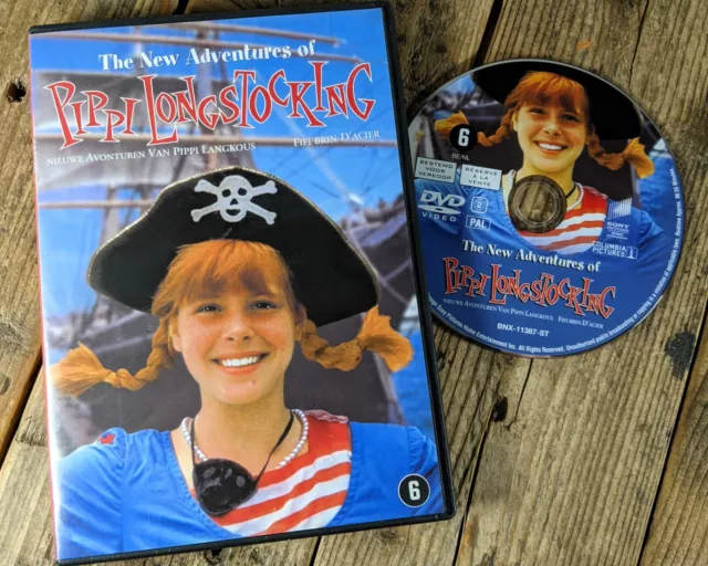 THE NEW ADVENTURES Of Pippi Longstocking (DVD 1988) Vintage Musical ...