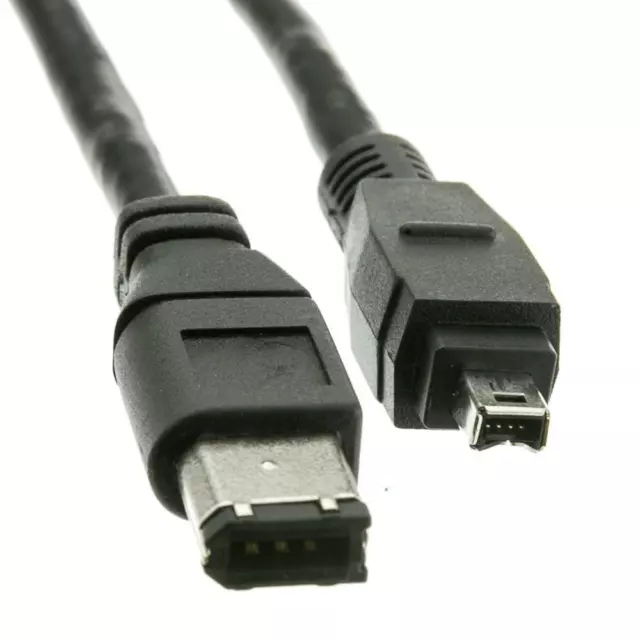 Firewire 400 Cable IEEE 1394 1394a 6-6 4-4 4-6 6-4 Pin Male to Male Cable
