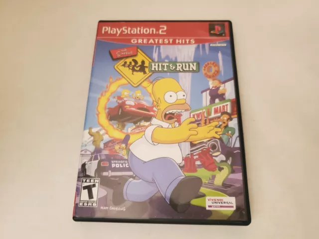 The Simpsons Hit & Run Greatest Hits (Playstation 2 Ps2)