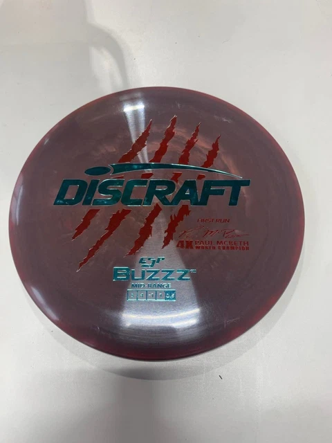 DISCRAFT McBETH 4X First Run ESP Buzzz - Le Griffu Multi-Couleurs - Disque De Midrange