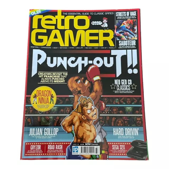 Retro Gamer Magazine Issue 133 - GC/Punch Out/NEO GEO CD/Dragon Ninja/GRYZOR 🐙
