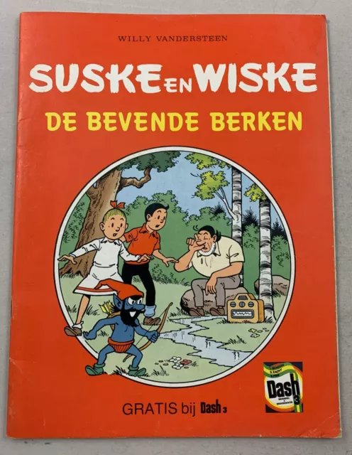 Suske en Wiske De Bevende Berken Dash 3 Willy Vandersteen Nederlands Stripboek