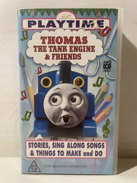 VINTAGE THOMAS THE Tank And Friends VHS Playtime Stories Songs 1997 VGC ...