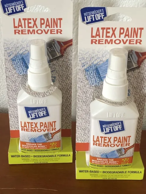 Lot 2 Lift Off Latex Paint Remover Water Based Biodegradable Eco Friendly Home