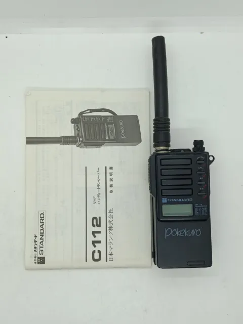 Pokekuro Standard C112 VHF FM Transceiver Ricevitore Portatile