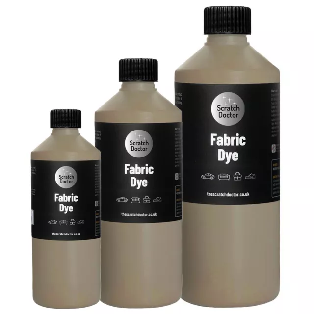 Beige Fabric Paint/Dye. For clothes, upholstery, furniture, car seats and more.