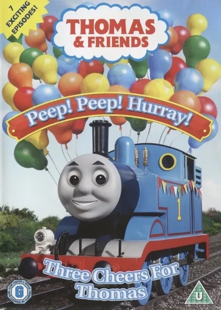 THOMAS THE TANK Engine And Friends Peep Peep Hurray DVD 2009 Cert 