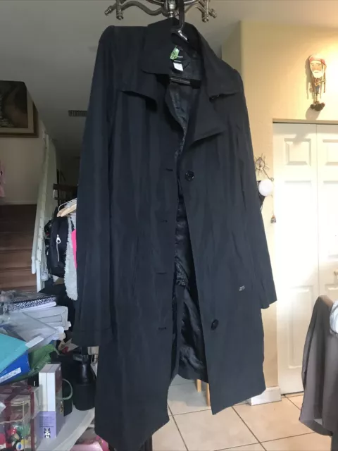 Miss Sixty collection Solid black coat size medium, Mint Condition.