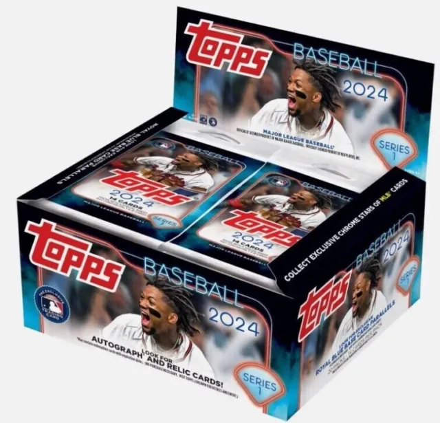 2024 Topps Series 1 Baseball MLB 20Pk Retail Box IN-HAND! FREE SHIPPING!!