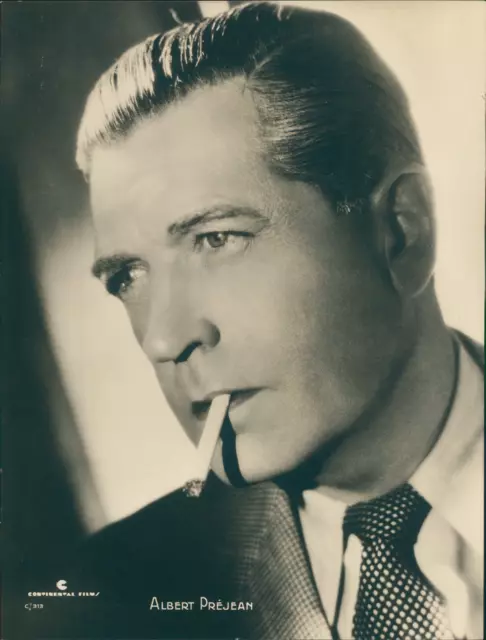 Albert Préjean Vintage silver print,Albert Préjean est un acteur et chanteur f