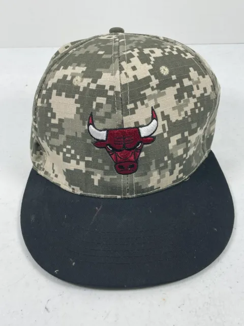 🔥 CHICAGO BULLS • Digital Camo Camouflage Baseball Hat Stadium Giveaway ...