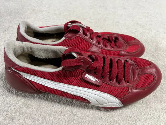 Puma Mihara Yasuhiro My9 men's low trainers in red/white - size 9 - rare