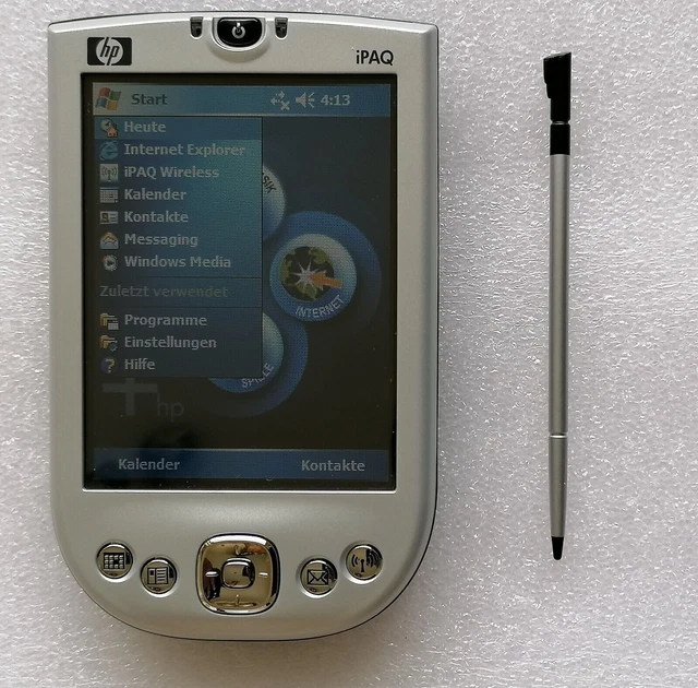Pocket PC HP iPAQ rx1950 PDA - 100% originale - Sistema operativo tedesco -...
