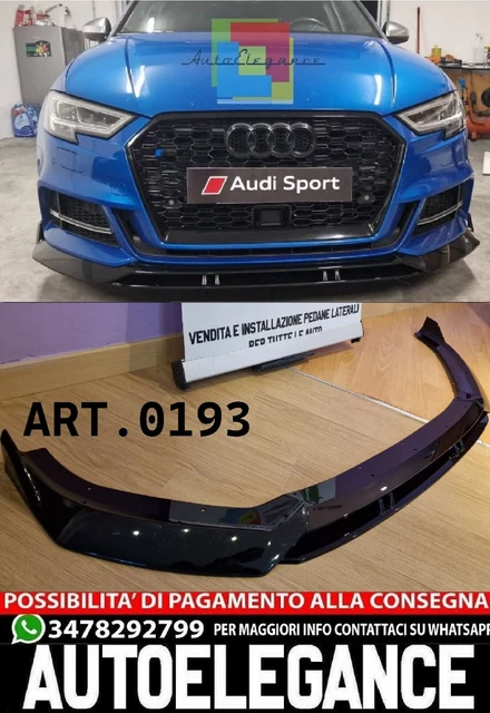 SPLITTER ANGOLARE PER paraurti anteriore labbro per BMW E90 E91 LCI M