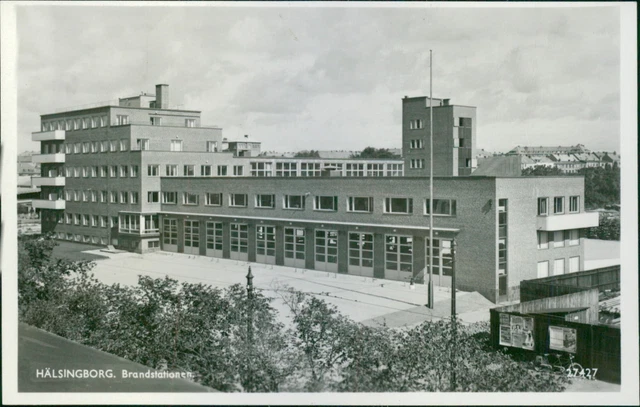 Helsingborg - fire station - Vintage Photograph 2351563