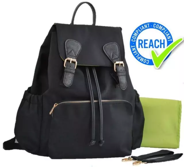 Diaper Backpack Mummy Large Capacity w/ Changing Maternity Nappy Baby Travel Bag
