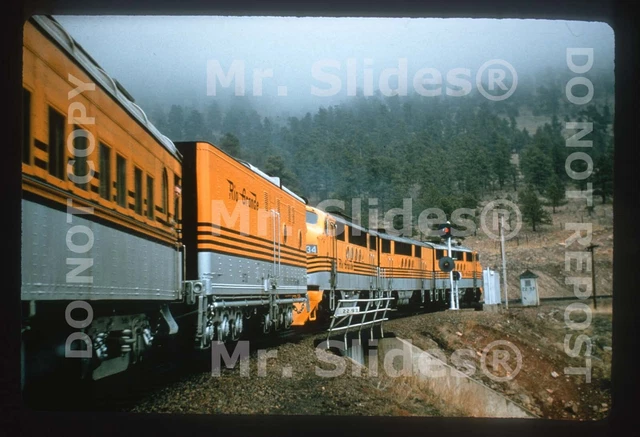 Duplicate Slide D&RGW Rio Grande FTA & FTB & FTA Passenger Action