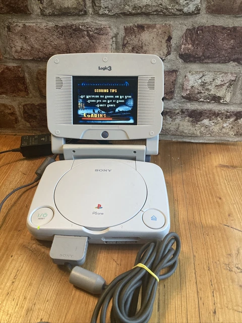 Pacchetto Sony PSone con Screen Game PS1 PlayStation PS One pronto all'uso