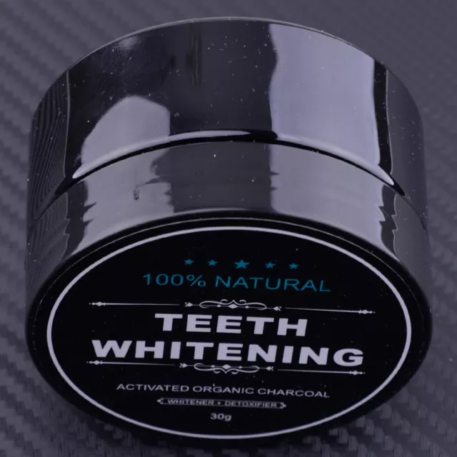 30g Natural Teeth Toothpaste Whitening Powder Organic Activated Bamboo Charcoal