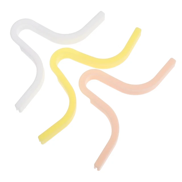 3 piezas almohadillas anti-niebla puente tira autoadhesivo soporte interior sello marco