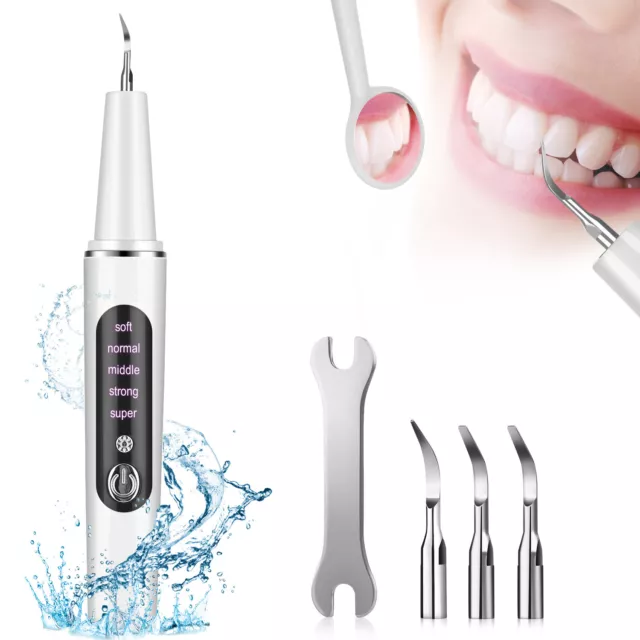Ultraschall Zahnsteinentferner Elektrisch Reinigung Whitening Zahnreiniger USB