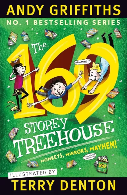 The 169-Storey Treehouse by Andy Griffiths NEW Book Paperback