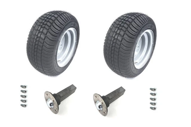 Quad Remorque Kit Anhängerbausatz Roues Laufstummel Boulons 5x112 195/50R10