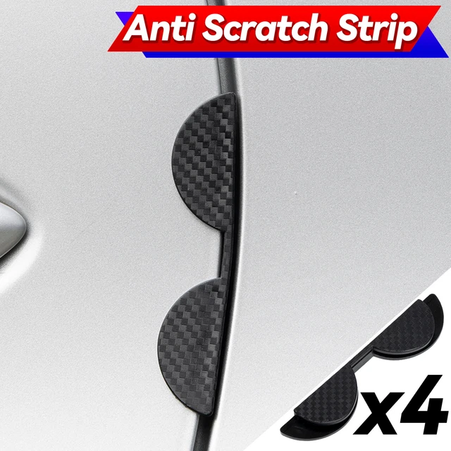 4x Car Door Edge 90° Angle Corner Scratch Protector Anti-Collision Guard Strips