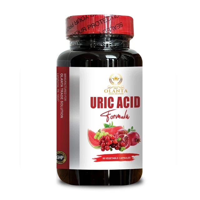 HERBAL URIC ACID URIC ACID COMPLEX joint support supplement, water