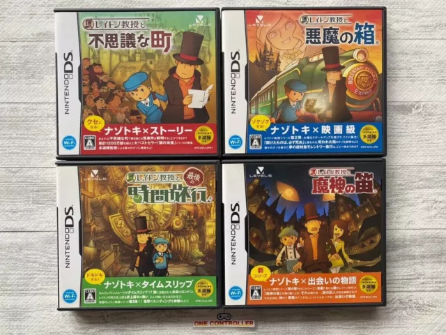 Professor Layton and the Curious Village, Nintendo DS, Games