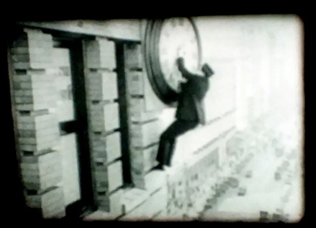 Film super 8 sonore de 380m "Safty last" H. LLoyd