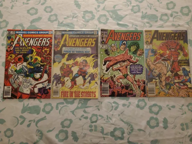 Used comic books bulk, 4 DC comic, 2 Marvel comic LOT
