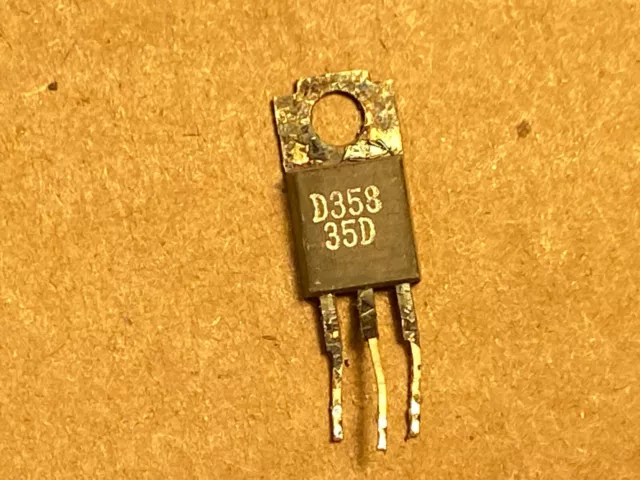 Genuine Vintage 2SD358 transistor for Pioneer SX-1010 Onkyo D358 used pull (Qty)