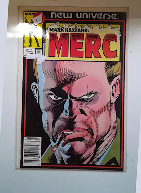 Mark Hazzard: Merc #3 Marvel Comics (1987) VF/NM 1st Print Comic Book