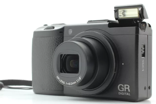 [NEAR MINT] Ricoh GR Digital III 10.2MP Black Compact Digital Camera From JAPAN