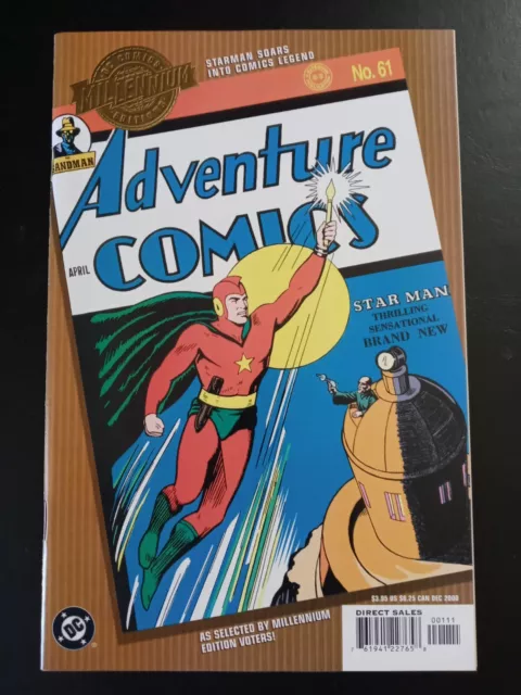 Adventure Comics #61 Millennium Ed 1St Appearance Starman Reprint Comic Book Lot