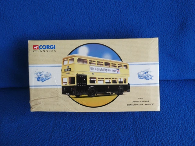 Corgi Classics 1/50 Daimler Fleetline Birmingham City Transport Bus 97824