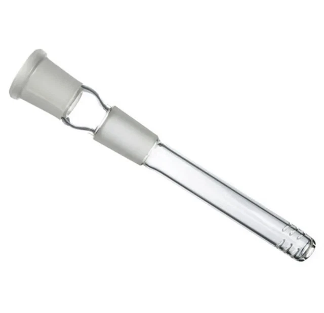 3” (14mm to 14mm) Glass Water Pipe Downstem Hookah Tobacco Bong Diffuser Slide
