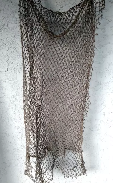 USED COMMERCIAL FISHING Net ~ Vintage Fish Netting ~ Old Recycled