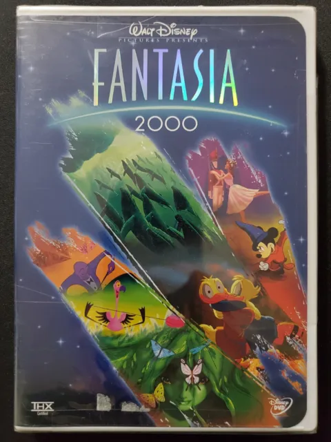 Fantasia 2000 DVD Walt Disney Mickey Mouse Buena Vista Stamp Region 1 NEW SEALED